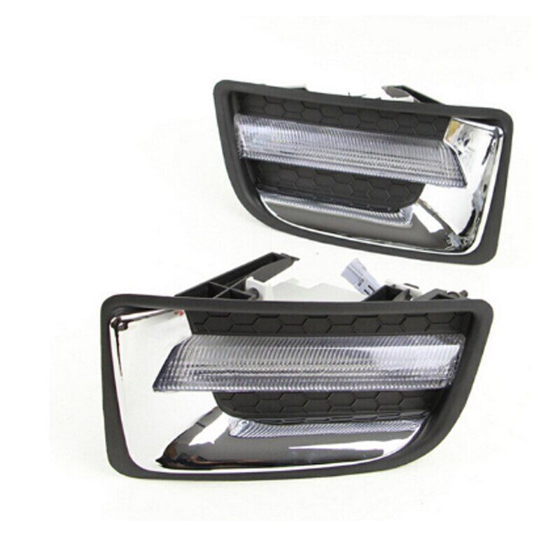 2-piece LED DRL Daytime Running Lights  Fog Lights for ISUZU D-MAX (2014-2017)