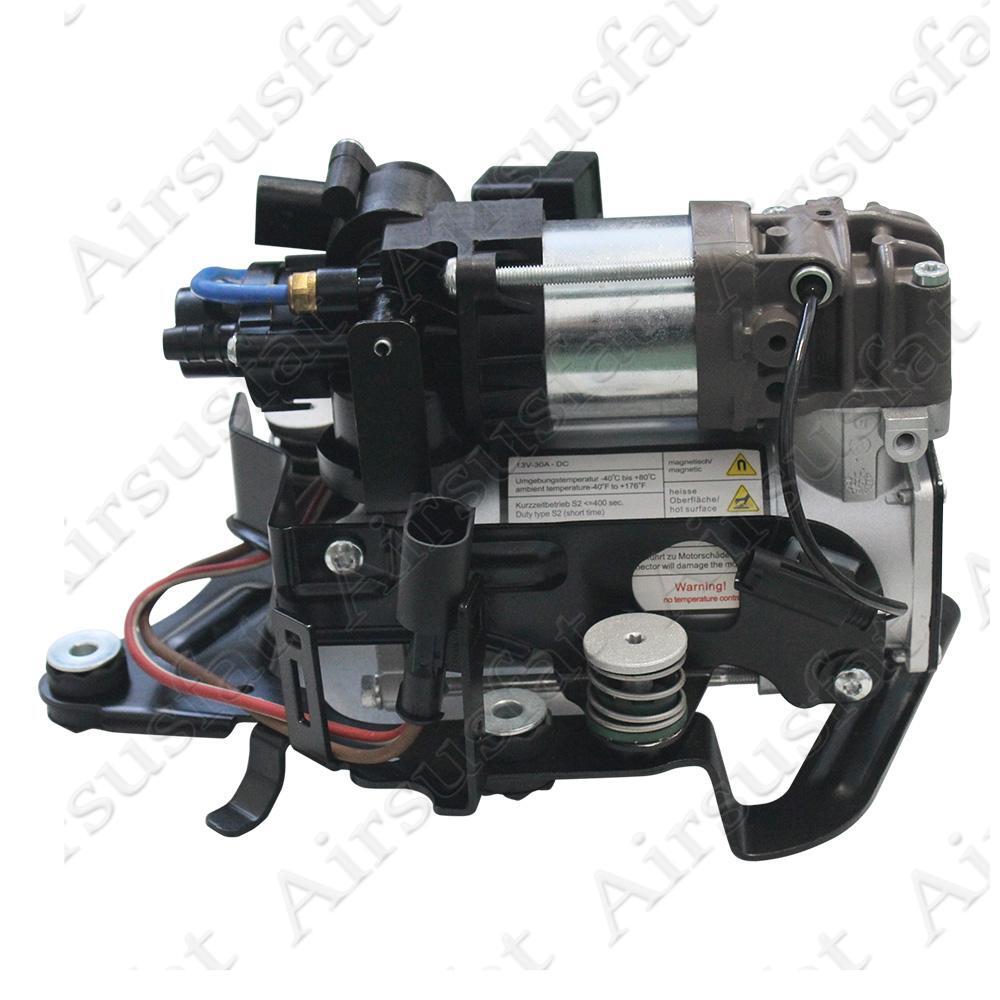 Air Suspension Pump with Bracket + Solenoid Valve Block Fit for BMW 7 Series G11 G12