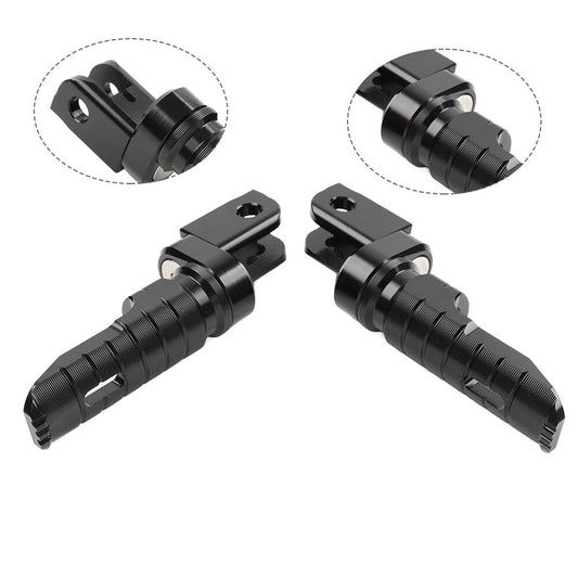 Black Front Footrests Foot Peg For MV Agusta Brutale 675 800 1000 F3 675 800 F4