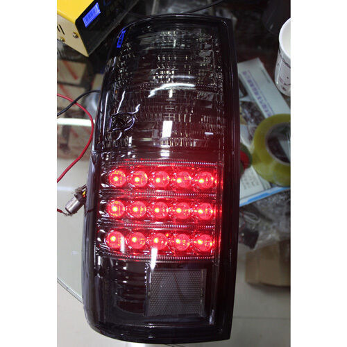 Kit Black Smoky LED Tail Lights For 1991-1996 for Toyota for Land Cruiser 4500 LC80 FJ80