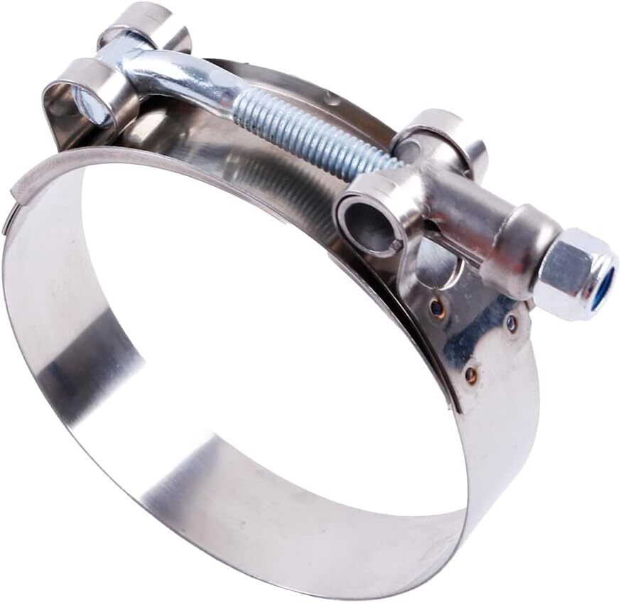 3-inch T-bolt clamp silicone stainless steel hose turbocharger connector 2-piece set
