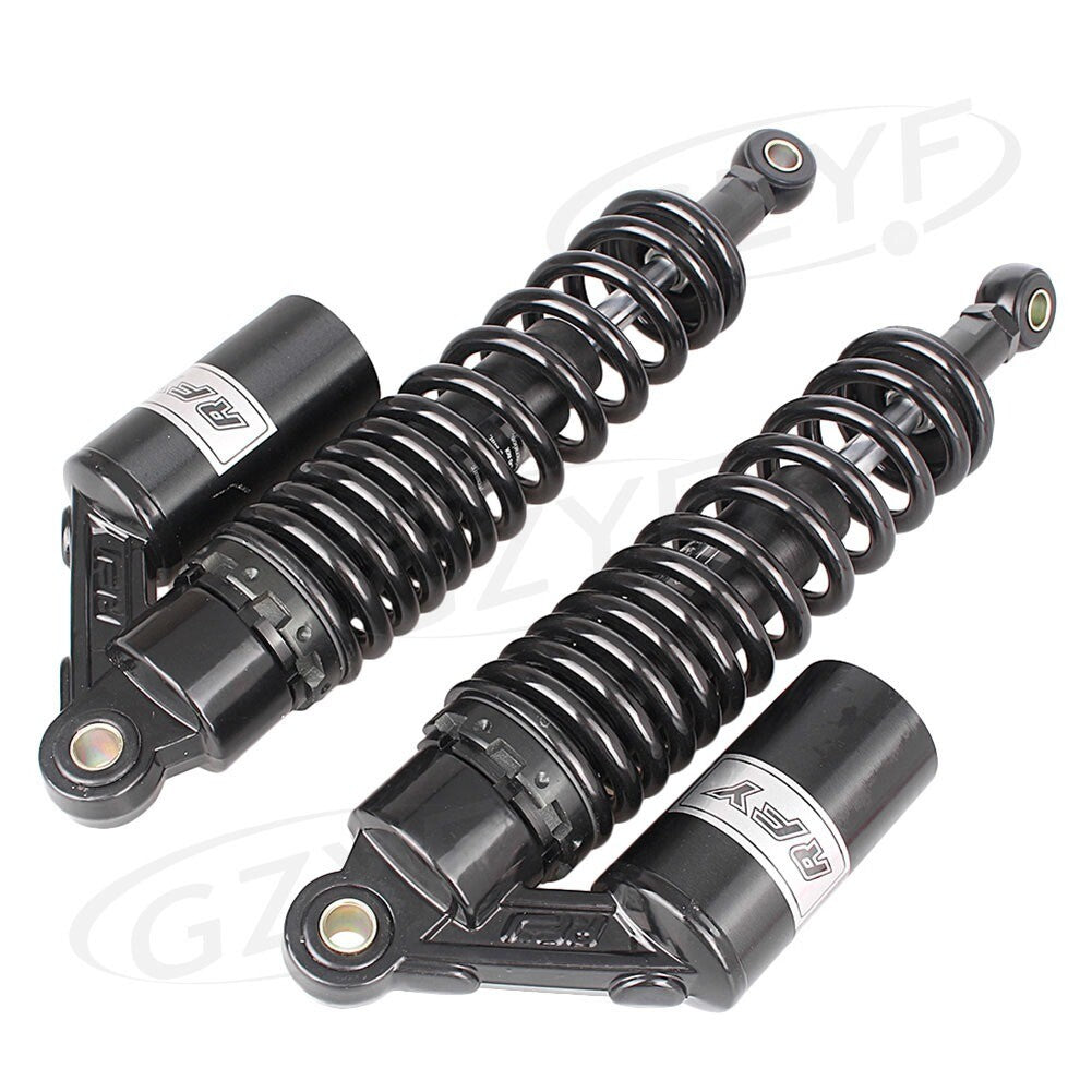 320mm Rear Gas Shock Absorber Damper Suspension Black Fit for Motorcyce Pair US