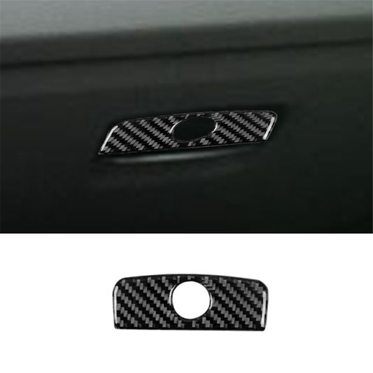 Carbon fiber passenger storage trim for BMW 1 Series convertible E82/E88 2008-13