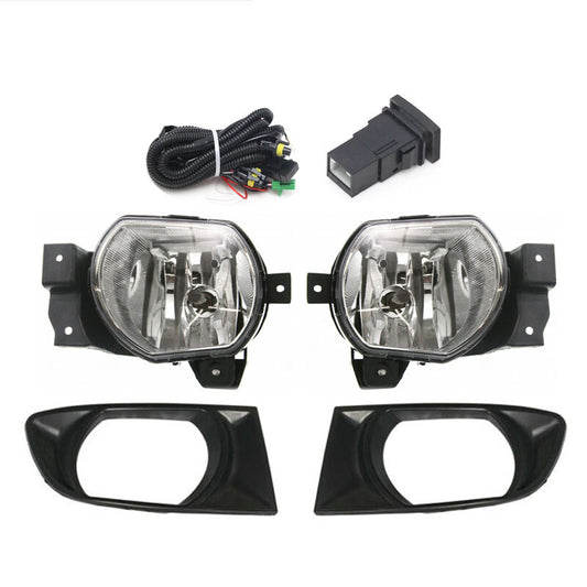 Front Bumper Fog Light foglamp cover for Kia Rio RS 2002-2006 w/Wiring Switch