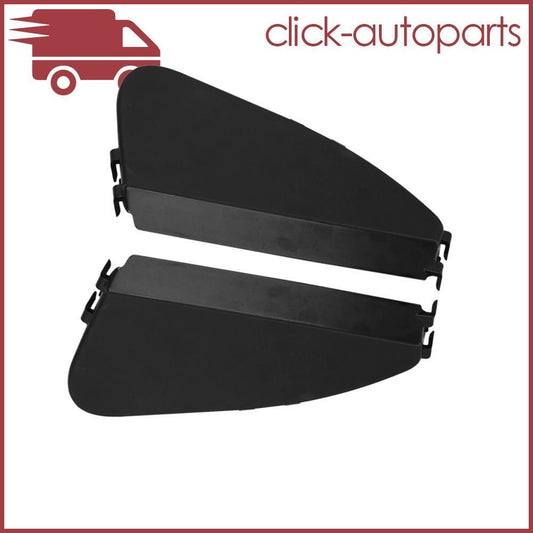 2x Front Center Grill Covers Black Fit For X1 F48 LeftRight Side Replacement