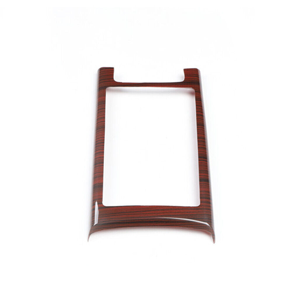 Car Inner Console Storage Box Cover Trim 1 Fit for Audi A6L 2005-2011 Red Wood