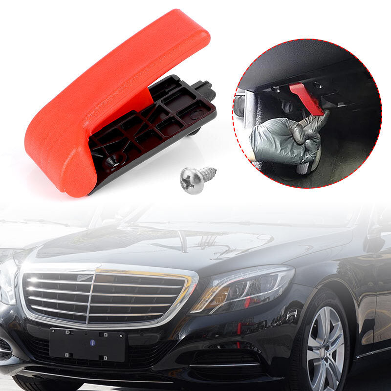 for Benz Front Interior Hood Latch Release Pull Handle Lever Under Dashboard