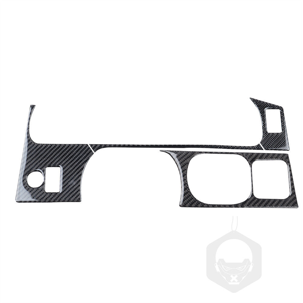 4¡ÁCarbon Fiber Dashboard Keyhole Ignition Switch Trim for Toyot@ Tacom@ 2001-04