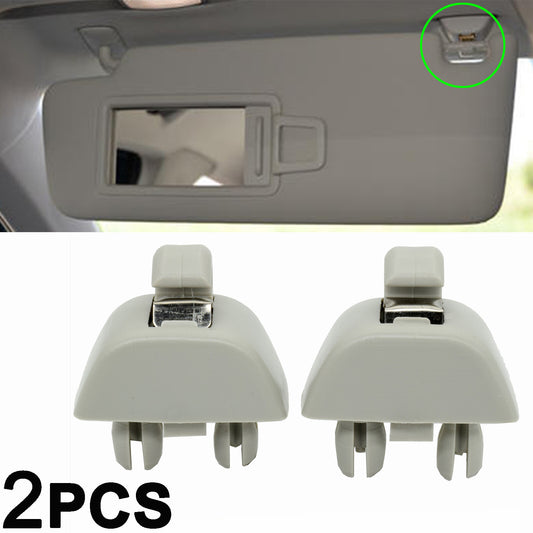 2x sun visor mount holder clip iron chopping for Audi A3 for A4 , S4 S6 for VW for Skoda