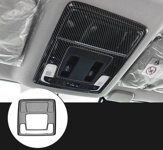 for Honda CR-V 2023-2024 Carbon Fiber Car Front Reading Light Lamp Cover Trim 2x