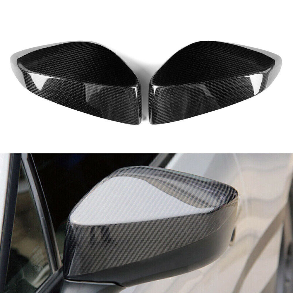 Side Mirror Cover Cap Fit for Toyota GT86 for Subaru BRZ -S 2012-2015 Carbon Fiber 2pc