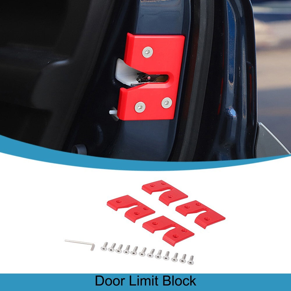 Door Limiting Block Panel Cover for Suzuki for Jimny 2019-2024 4-Door Accessories
