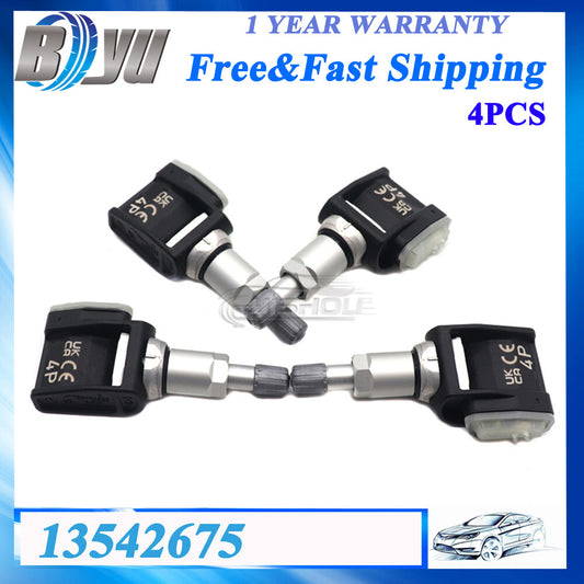 4x TPMS Tire Pressure Sensor 13542675 for GMC for SIERRA 2500 3500 for CADILLAC CT4