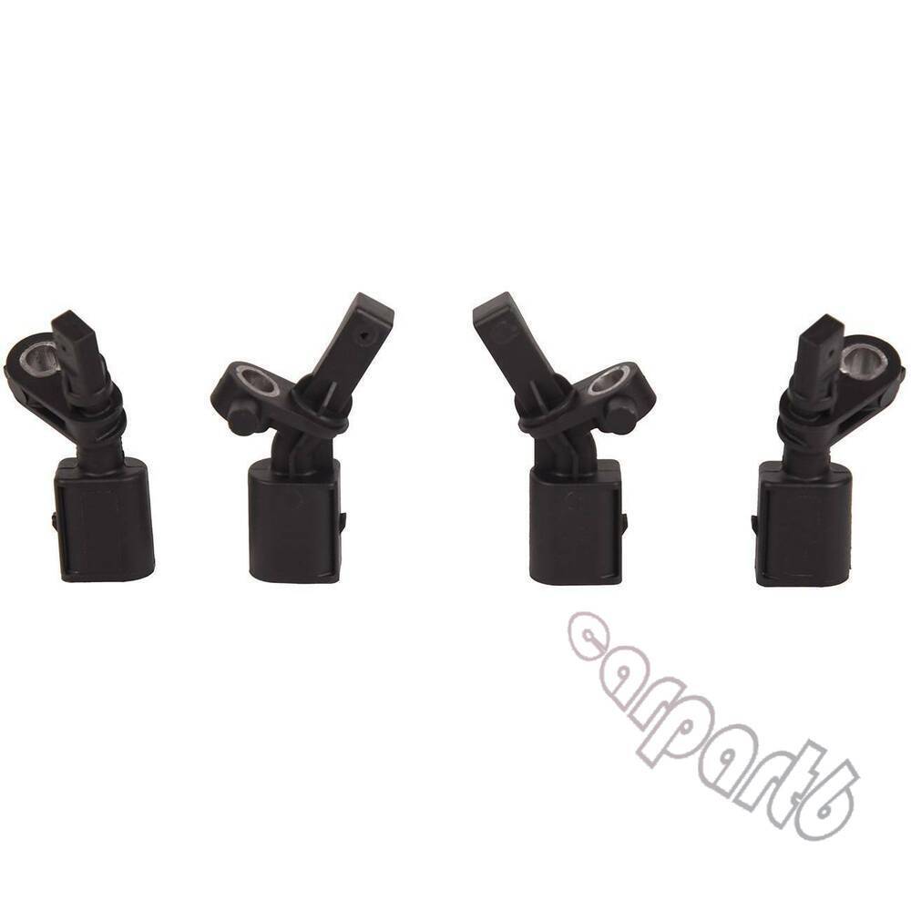 4Pcs ABS Wheel Speed Sensor for VW Polo Up! WHT003860 Pair L R F R for AUDI A1