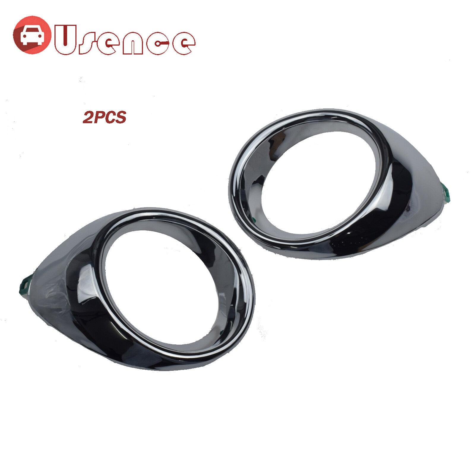 2PCS Chrome Front Left Right Side Fog Light Lamp Trims for Lexus ES300h ES350