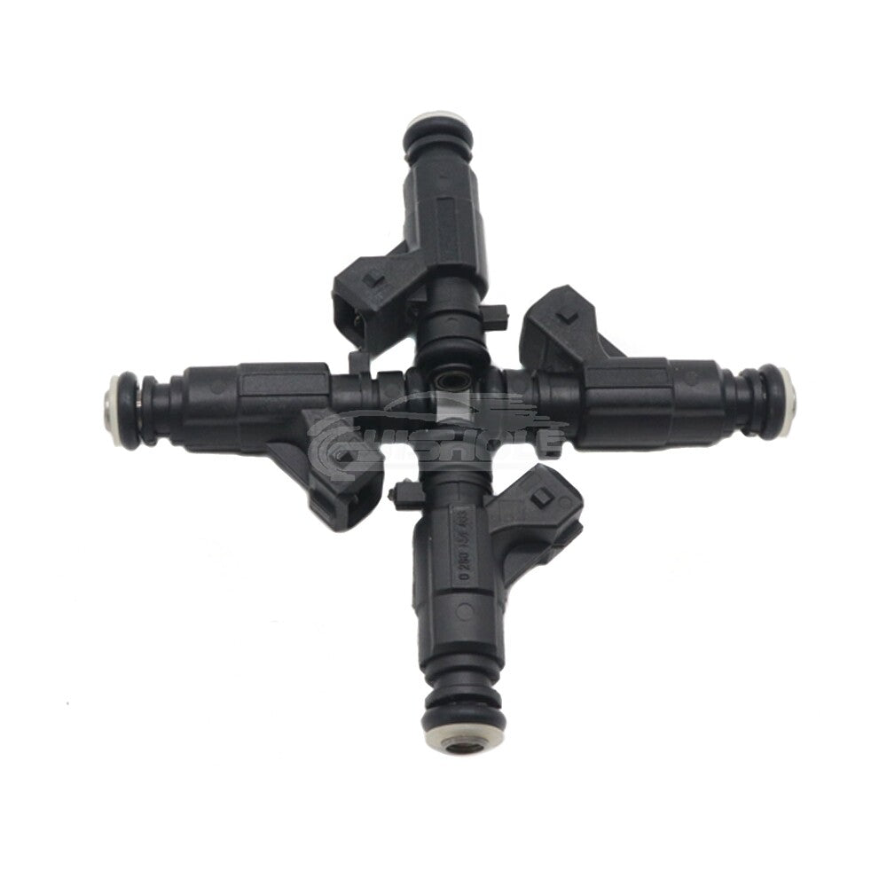 Fuel injectors for Volkswagen for Golf , Polo, Fox Voyage Flex 1.6L (4 units, 032906031R, 0280156403)