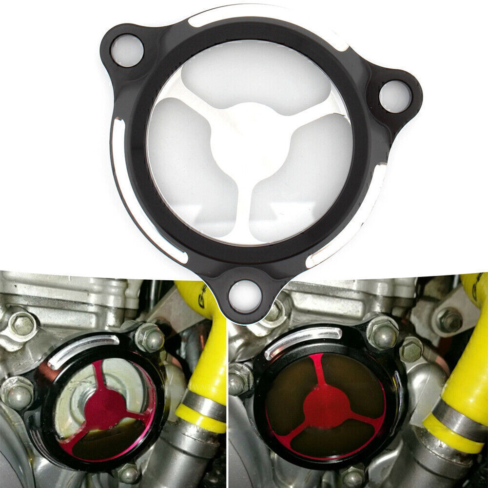 Fit for SUZUKI DRZ400 DRZ 400S DRZ 400SM DRZ400E 2021 White Engine Oil Filter Cover