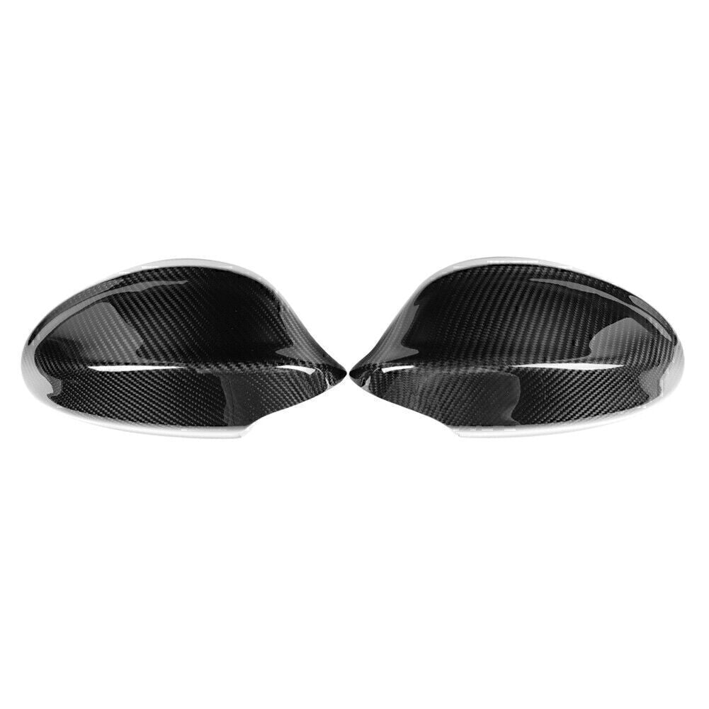 Side Rearview Mirror Cover Trim Fit for BMW E90 PRE-LCI 325i 330i 4DR SEDAN 2005-08