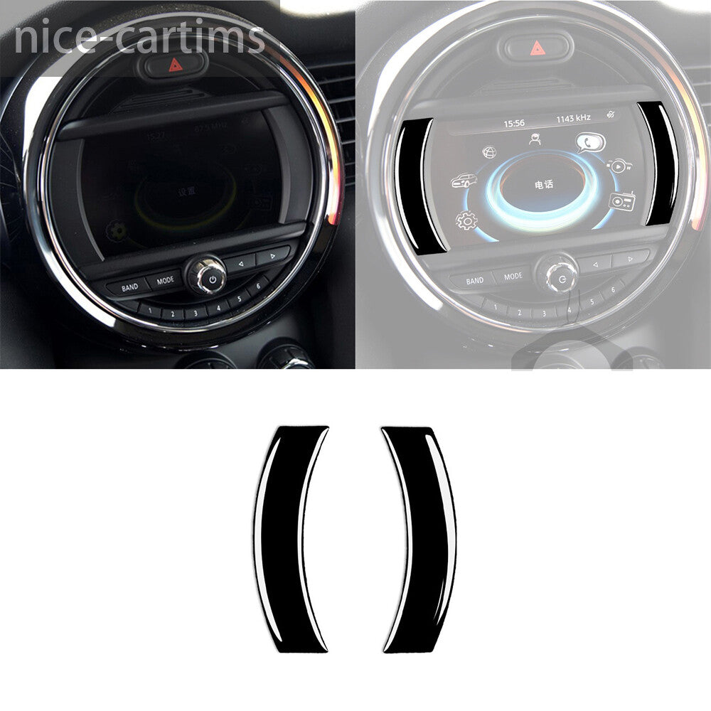 Piano Black GPS Navigation Panel Trim for Mini Cooper F54 F55 F56 F60 Countryman