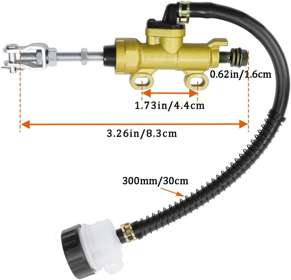 Rear Brake Master Cylinder Pump for Suzuki GSXR 600 750 for Arctic Cat 400 600