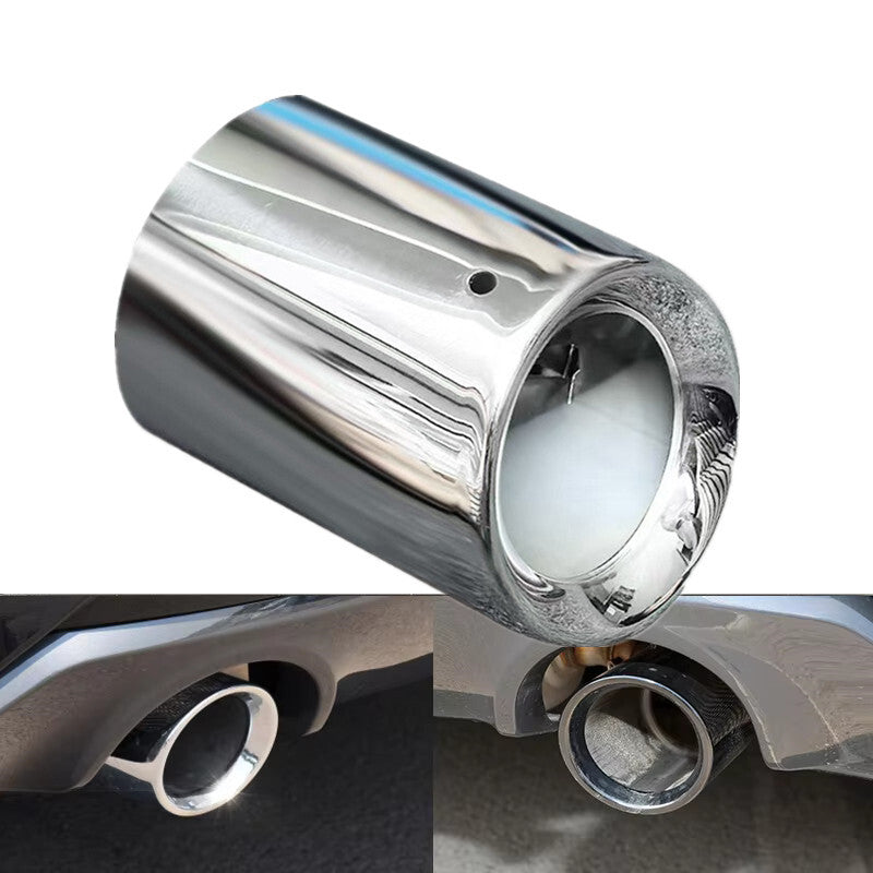 1Pc Car Stainless Steel Exhaust Pipe Chrome Muffler Tip Nozzle for BMW X3 G01 X4