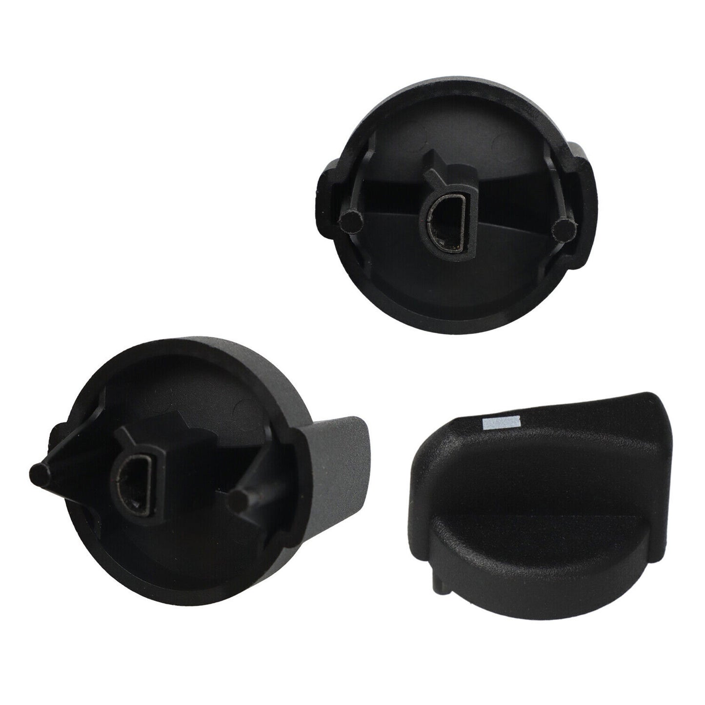 3 AC Heater Control Knobs Replacement Parts for Peterbilt Models 1987-2011
