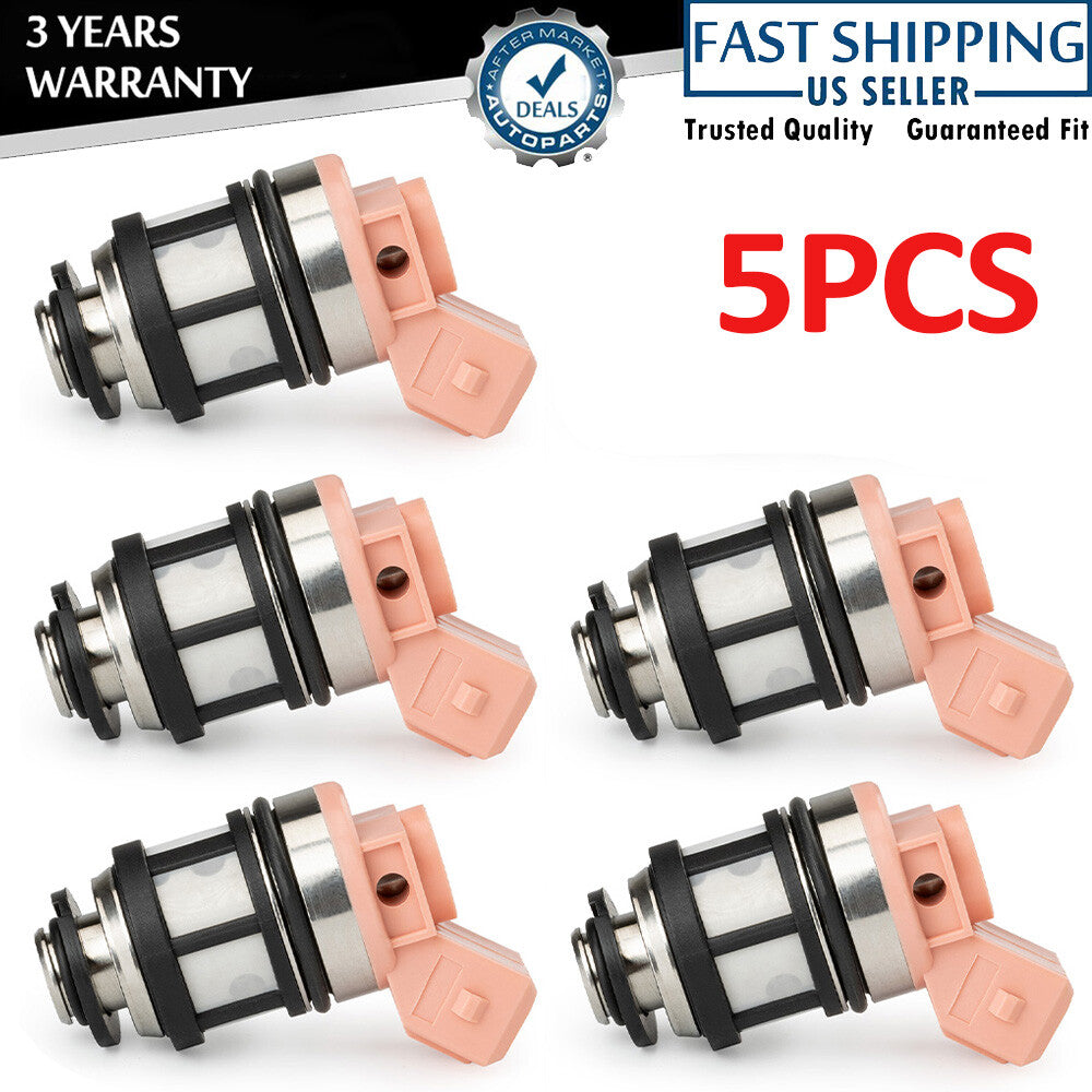 5X Fuel Injector fit for Nissan Pathfinder Quest D21 Pickup for Mercury 3.0L 16600-88G10