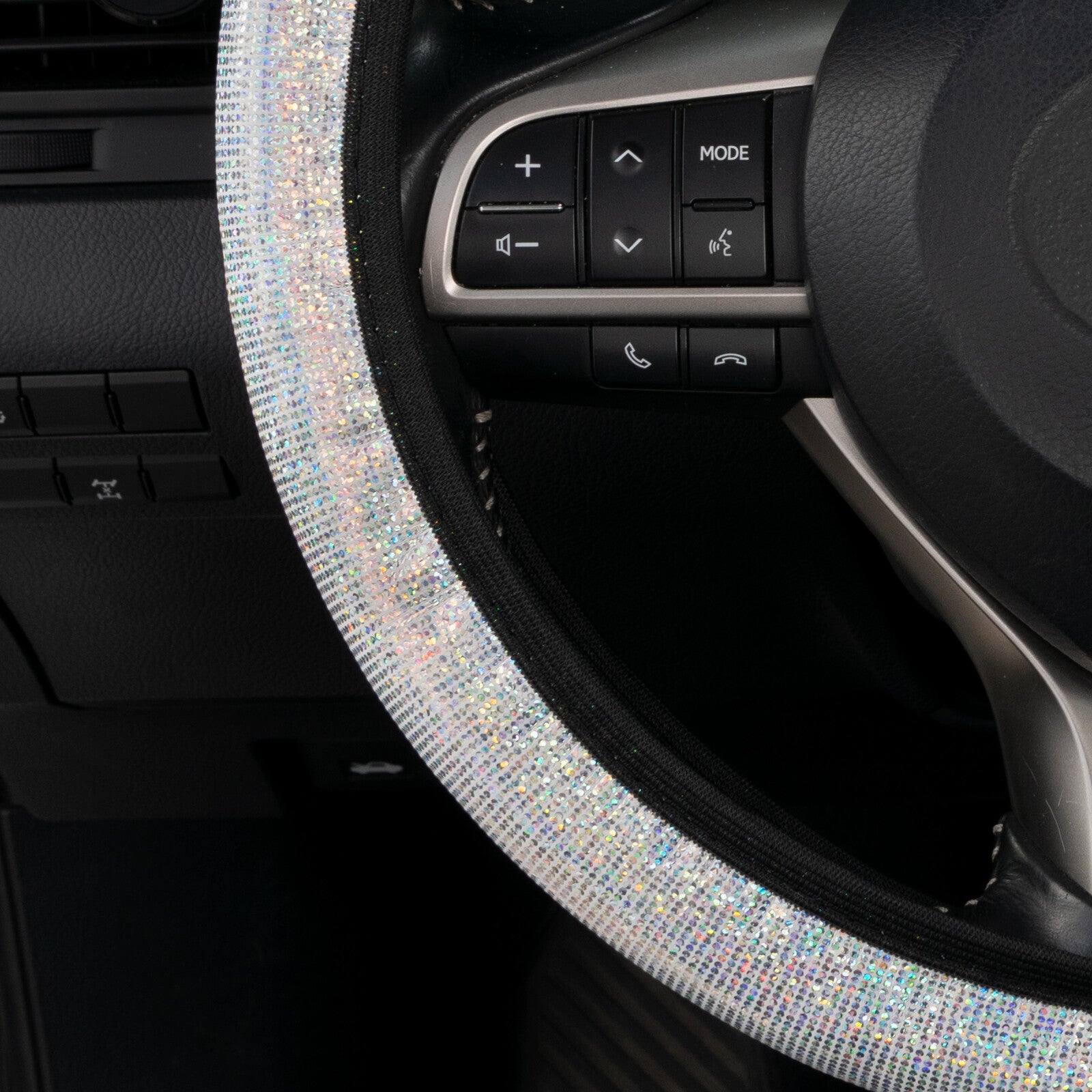 Car steering wheel cover steering wheel cover steering wheel cover rhinestone glitter steering wheel cover NEW