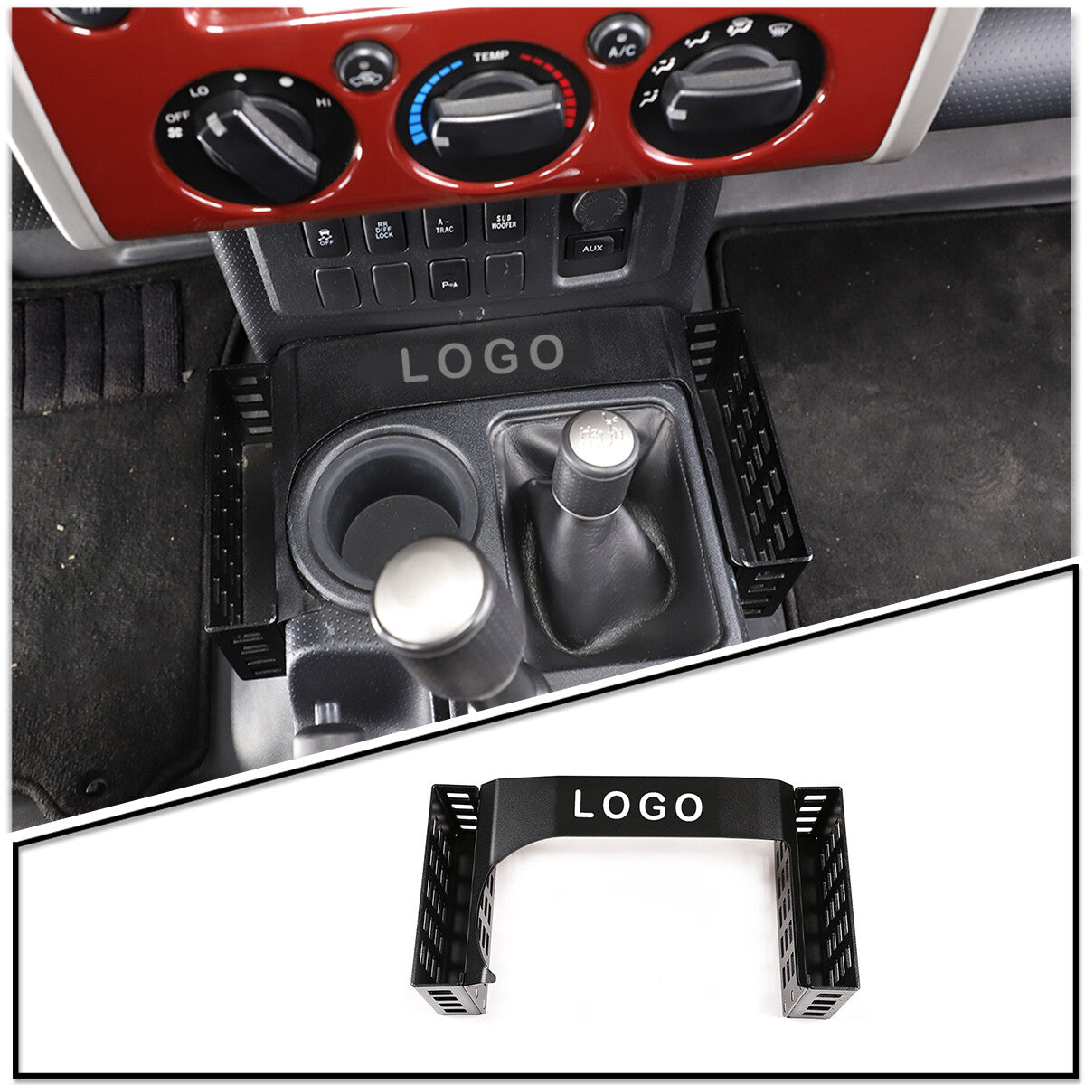 2-Pack ABS Carbon Fiber Front Fog Light Frame Covers for Fiat 500 (2011-2015)