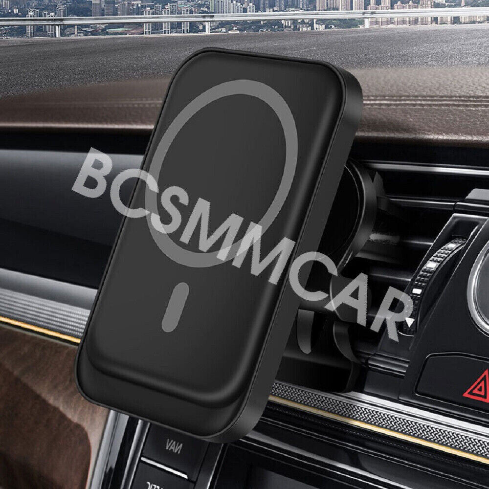 Car Air Vent Phone Holder Stand Wireless Charger Mount For Apple iPhone 14 13 12