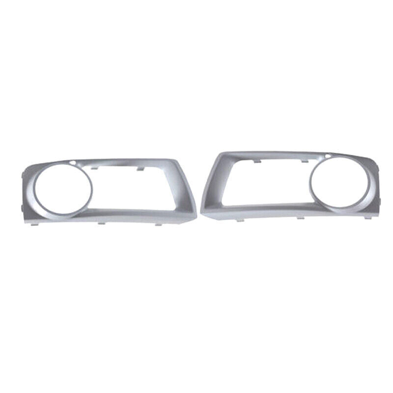 Bumper Fog Light Grille Cover W/ Trim Bezel Kit Pair For 2012-2014 for BMW X6 E71