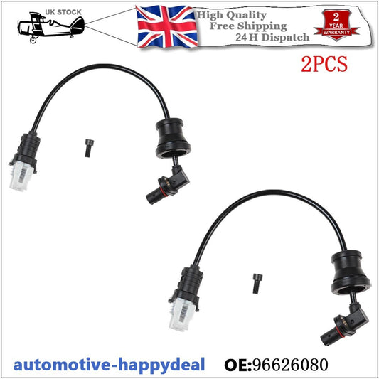 2X ABS SPEED SENSOR REAR LEFT RIGHT for CHEVROLET CAPTIVA for VAUXHALL for OPEL ANTARA