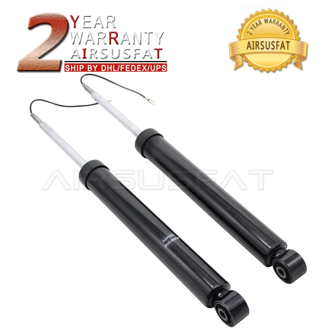 2pcs Rear Air Suspension Shock Absorber Core for Audi A6 C7 12-17 4G0616031AD