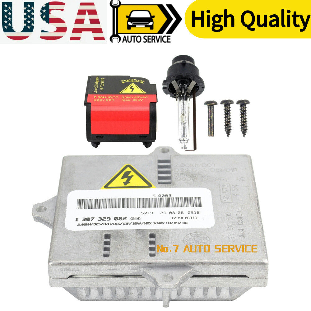 for BMW X3 M6 650i 645Ci 330Ci 325Ci Xenon Ballast Igniter  HID D2S Bulb Kit