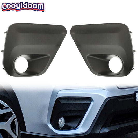 Pair front fog light frame cover 57731SJ040 for Subaru Forester 2019-2021 Sedan