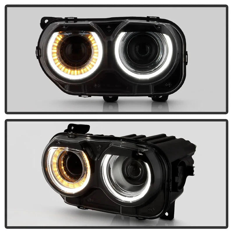 For 2015-2023 for Dodge for Challenger Halogen w/LED DRL Headlight Headlamp Driver Left