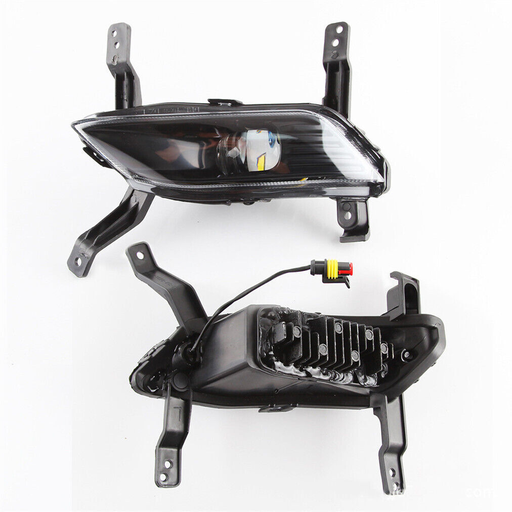 LED DRL Daytime Running Fog Light Lamps Fit for Hyundai Santa Fe 2019-2020 2PCS