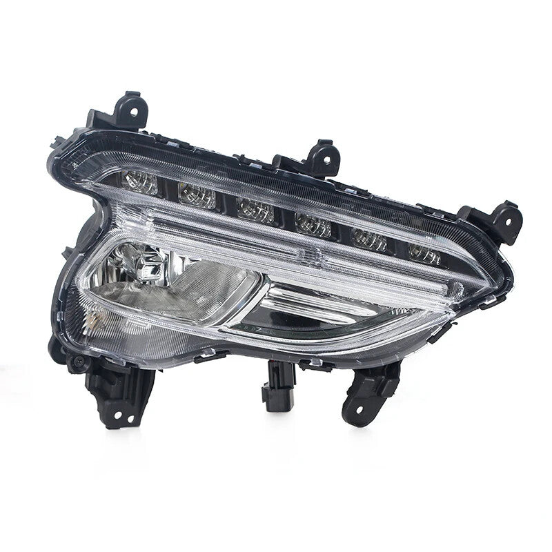 for Hyundai Santa Fe Sport 2016-2018 Pair Front Fog Lamp Daytime Running Light