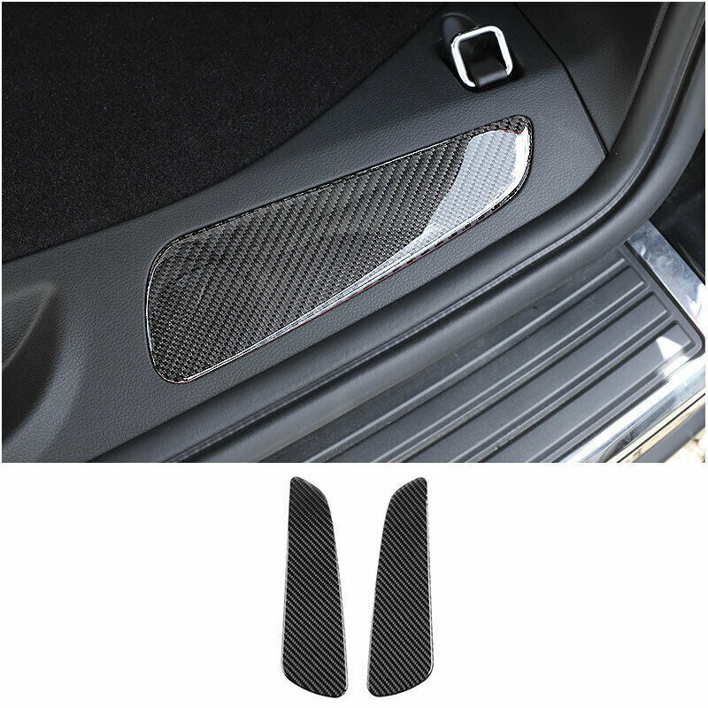 for Jeep Grand Cherokee 2011-2021 Carbon Fiber Rear Trunk Sill Plate Guard Trim