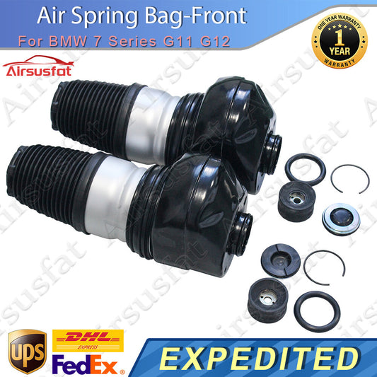 2x Front LR Air Suspension Spring Bags Fit for BMW 7 Series G11 G12 740i 750i