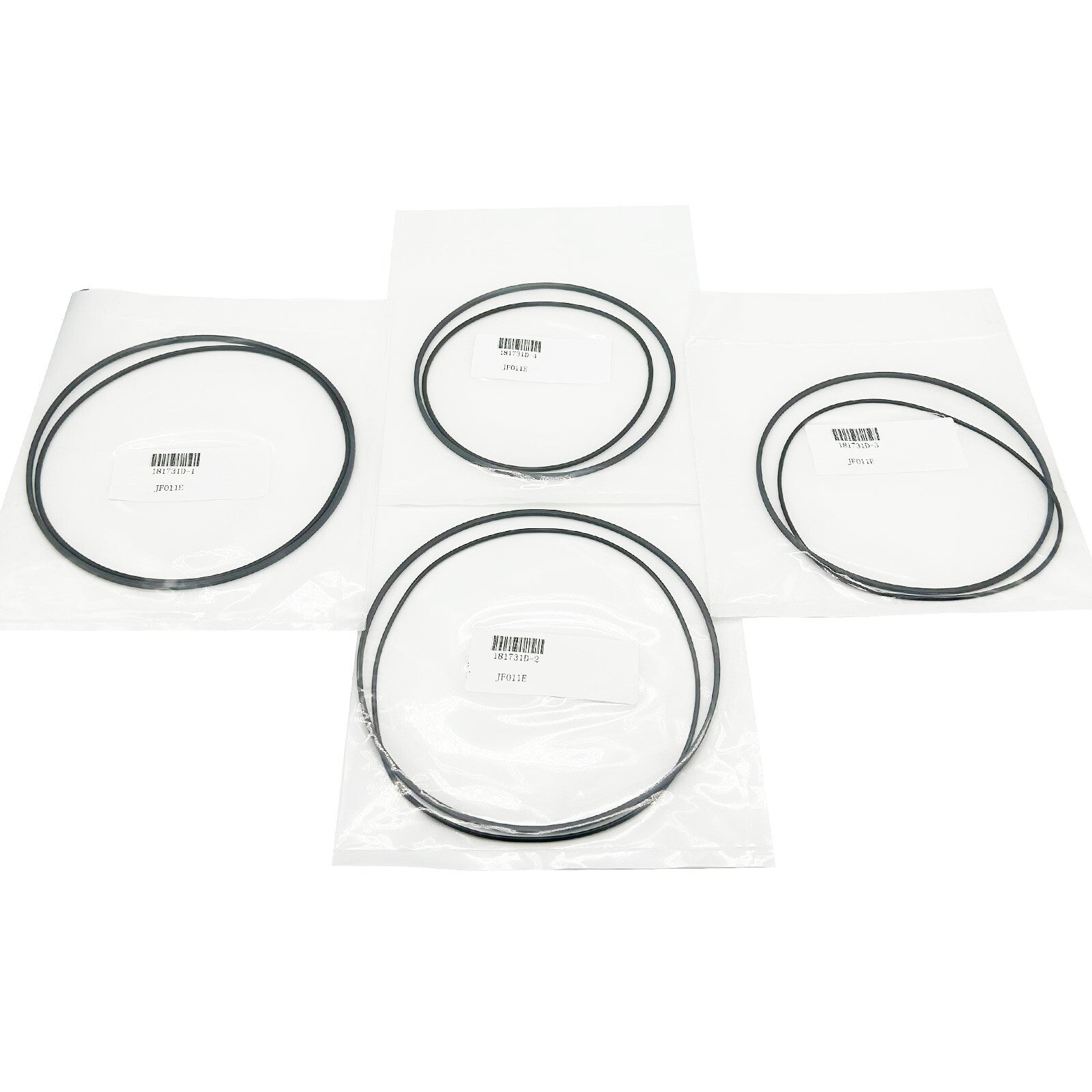 JF011E RE0F10A Transmission Pulley Sealing Ring Kit, PTFE, suitable for Nissan and for Mitsubishi vehicles.