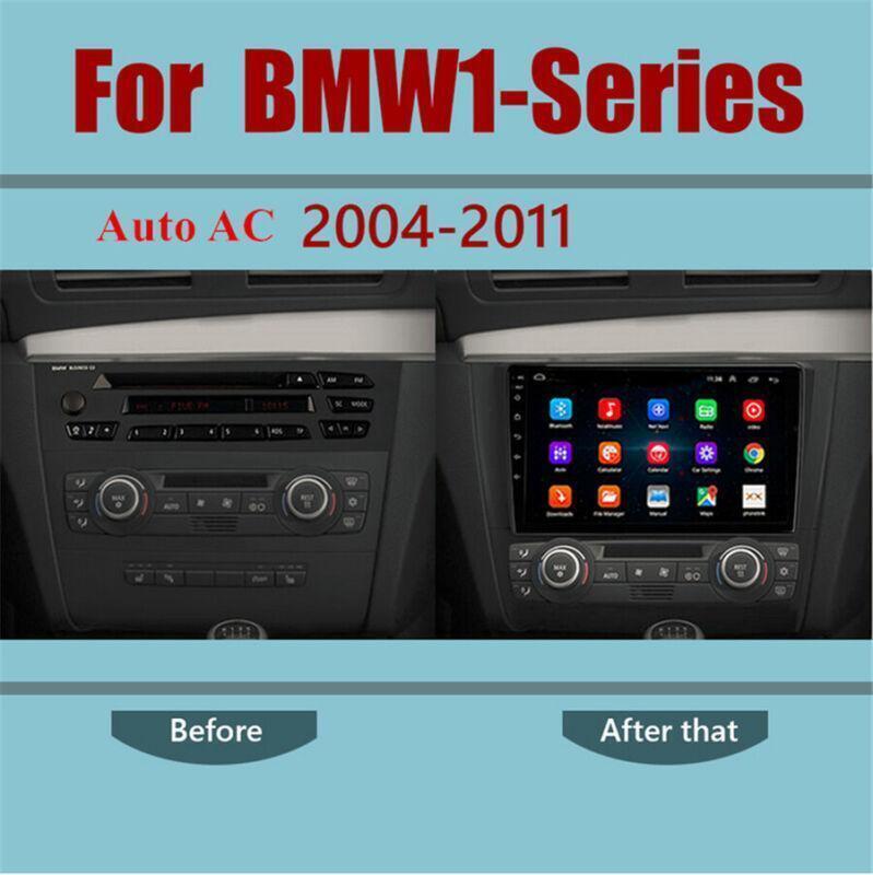 Radio GPS Carplay WiFi FM 9 Android 11 2+32GB for BMW E81 E82 E87 E88 Auto AC