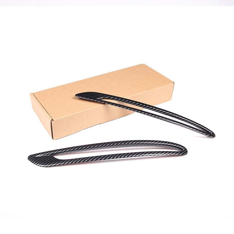 Carbon Fiber ABS Rear Fog Light Lamp Trim for Mercedes-Benz C Class W206 2022-23