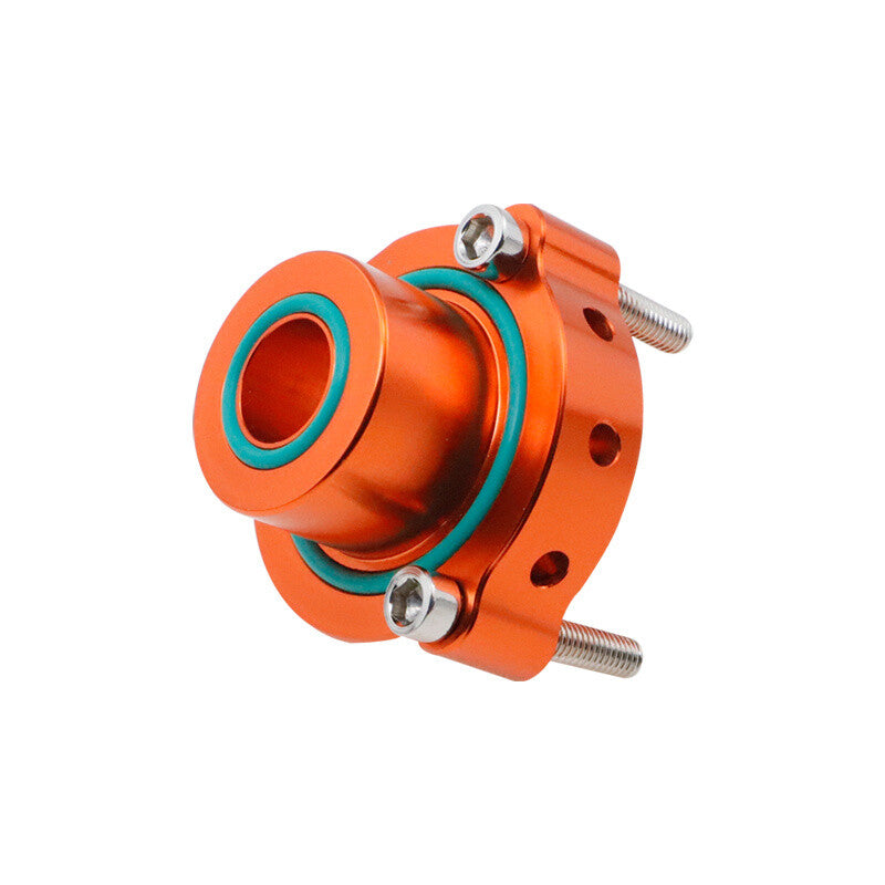 Orange Turbo Blow Off Valve BOV Dump Adapter Fit for Audi A3 1.4T/2.0T FSI B7
