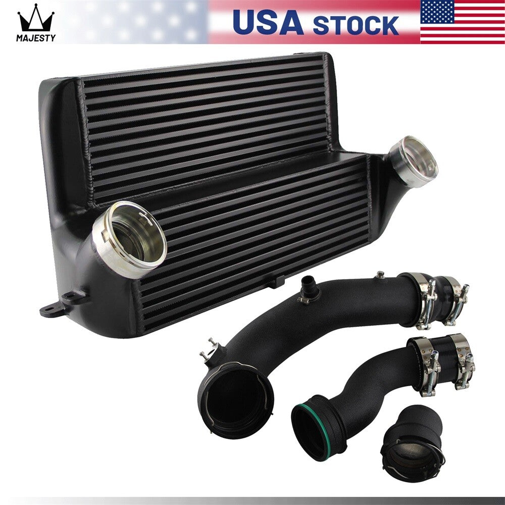 Intercooler Kit + Charge Boost Pipe Turbo for BMW X5 F15 E70 X6 F16 E71 35i 3.0L