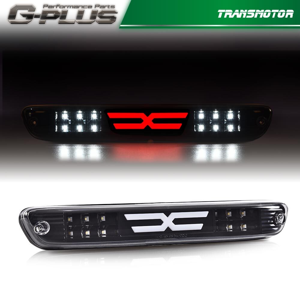 Suitable for 2004-2012 Colorado for Canyon black/clear LED pole 3rd brake light/cargo light