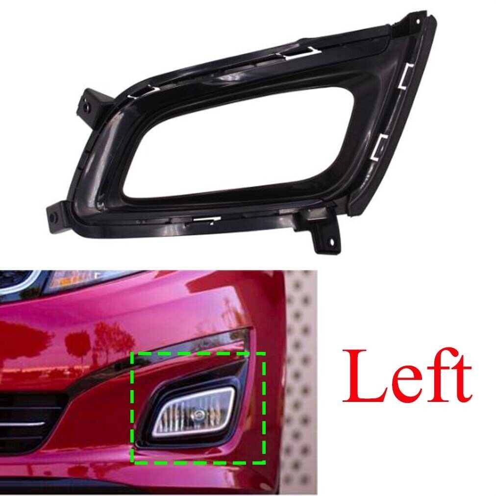 Fit for Kia Optima K5 2014-2015 Left Side Front Bumper Fog Lamp Cover Frame 2PCS