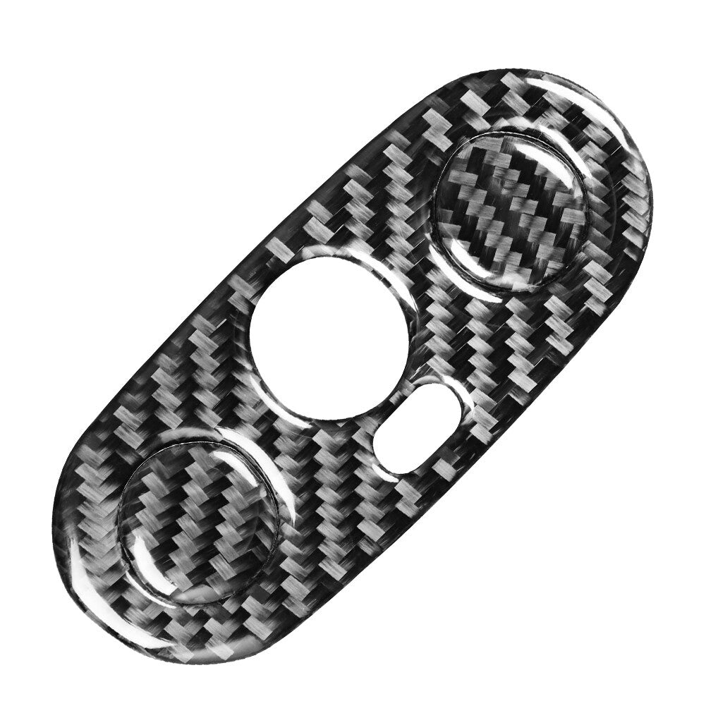 Carbon Fiber Side Mirror Adjust Buttons Trim for Mini Cooper R50 R53 2005-2006
