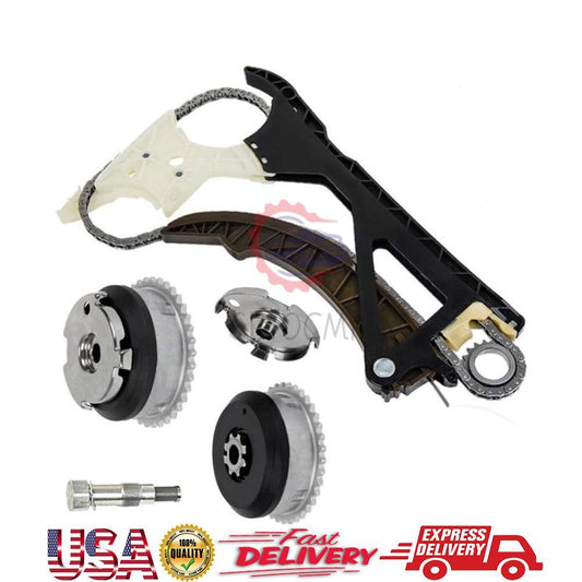 Timing Chain Kit Camshaft VVT Sprocket Fits for BMW 535i 135i X5 M4 3L N51 N52 N55