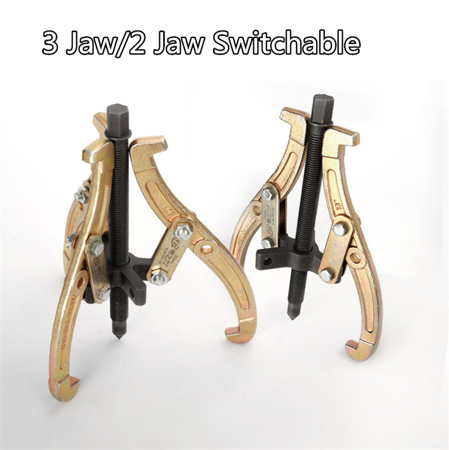 4 3-Jaw/2-Jaw Switchable Gear Hub Bearing Puller Fly Wheel Pulley Remover Tool